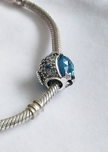 GÖKYÜZÜ MAVİSİ IŞILTILI YILDIZLAR CHARM - Görsel 3