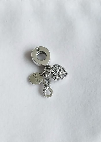 Sonsuz Aile Sevgisi Üçlü Sallantılı Charm - Görsel 4