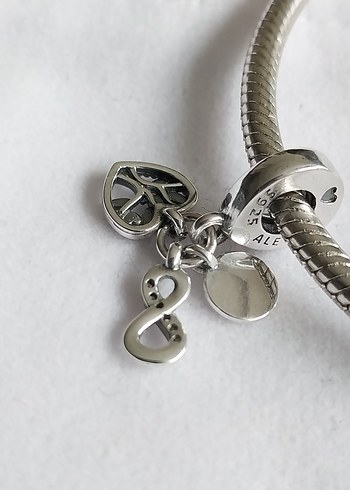 Sonsuz Aile Sevgisi Üçlü Sallantılı Charm - Görsel 3