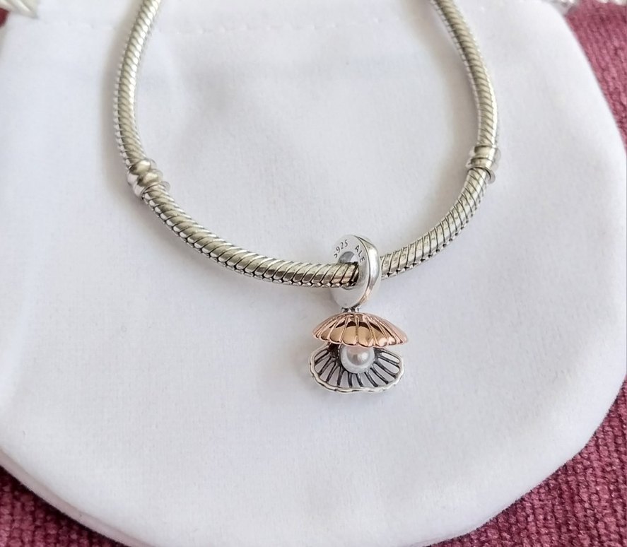 İNCİLİ İSTİRİDYE KABUĞU SALLANTILI CHARM - Görsel 3