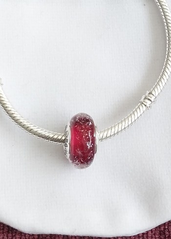 FANTASTİK PEMBE MURANO CHARM - Görsel 6