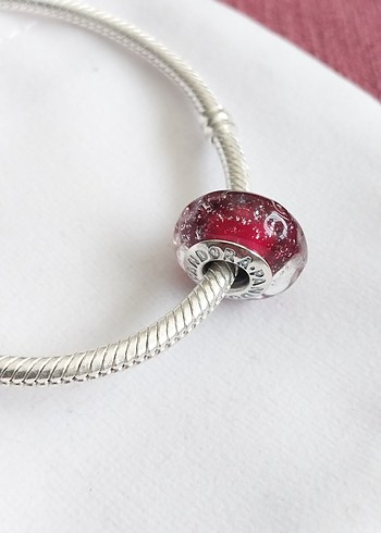 FANTASTİK PEMBE MURANO CHARM - Görsel 2