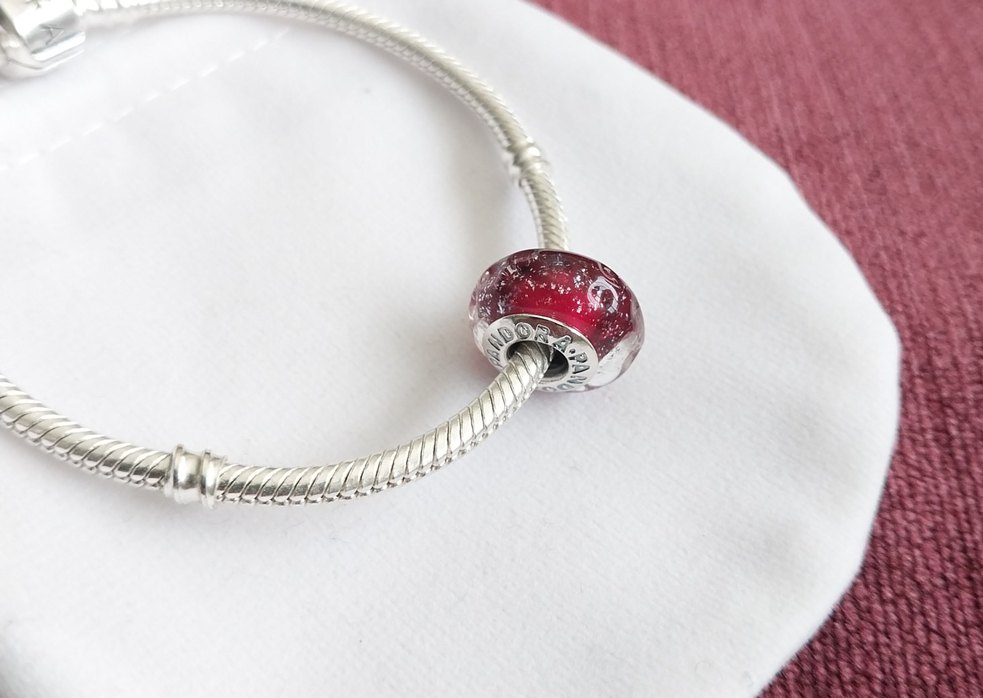 FANTASTİK PEMBE MURANO CHARM - Görsel 2