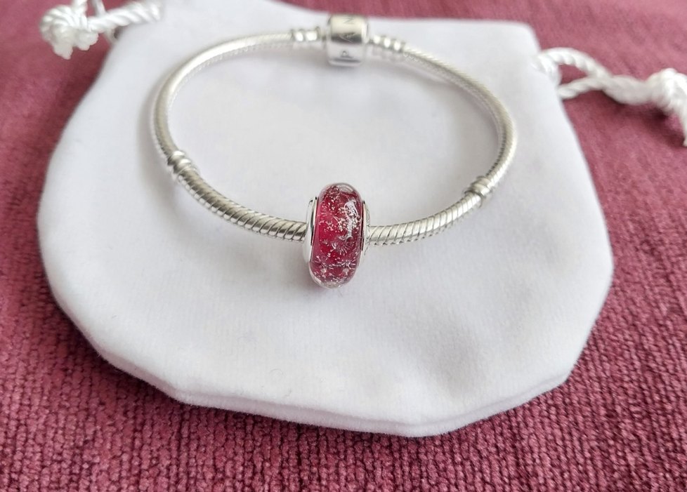 FANTASTİK PEMBE MURANO CHARM - Görsel 4