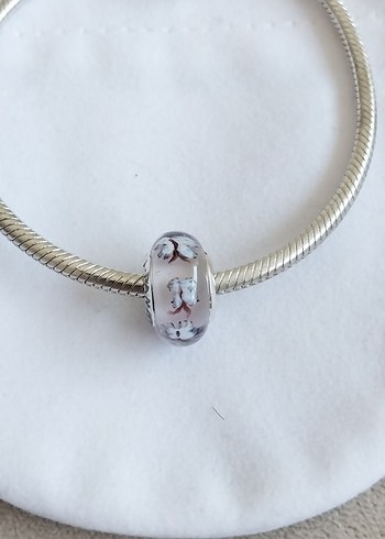 Tatlı Kelebekler Murano Cam Charm - Görsel 5