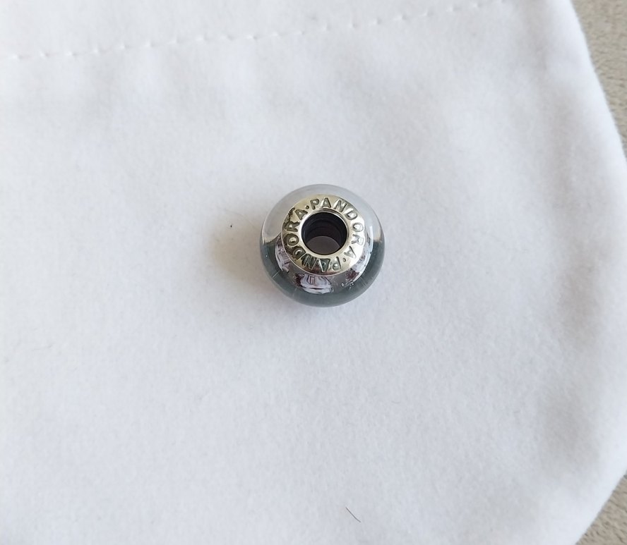 Tatlı Kelebekler Murano Cam Charm - Görsel 3