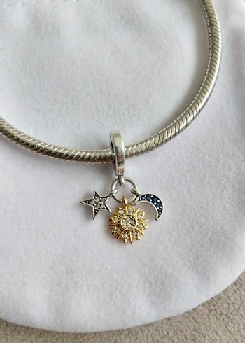 Gökyüzü Üçlü Sallantılı Charm - Görsel 2