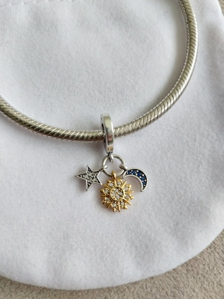 Gökyüzü Üçlü Sallantılı Charm - Görsel 2