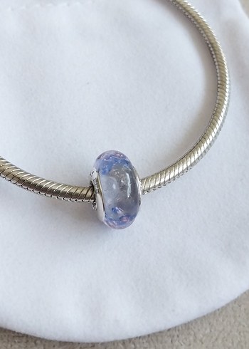 Lavanta Rengi Murano Charm - Görsel 4