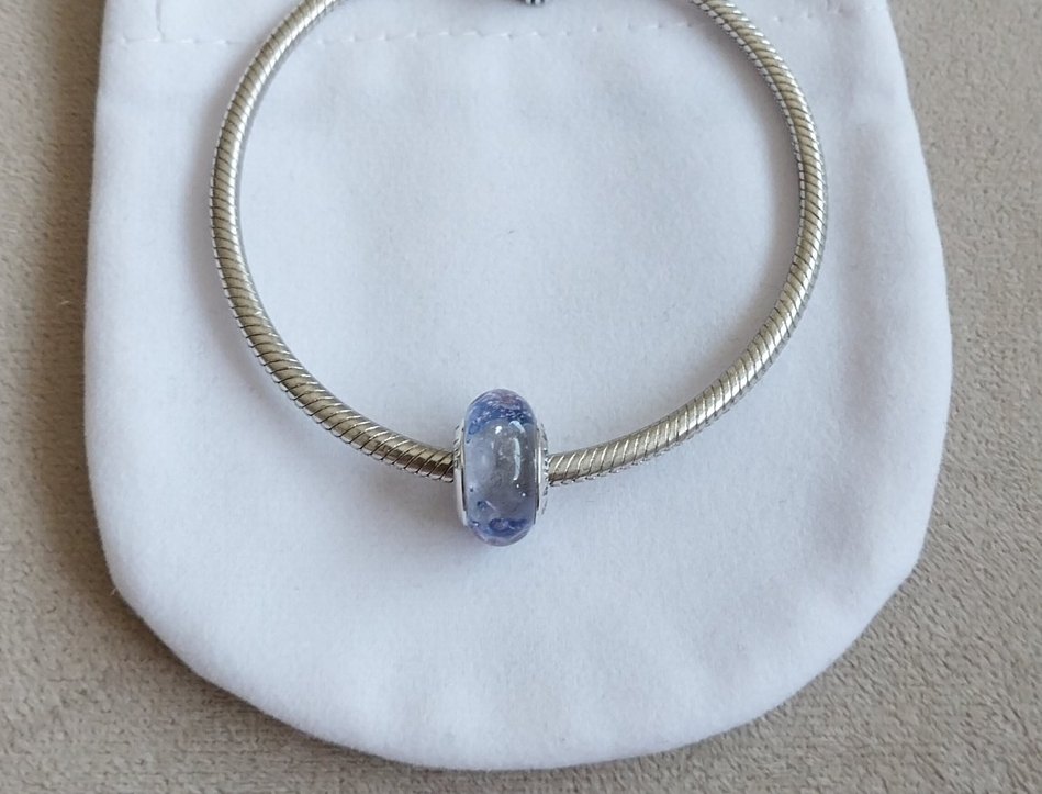 Lavanta Rengi Murano Charm - Görsel 5