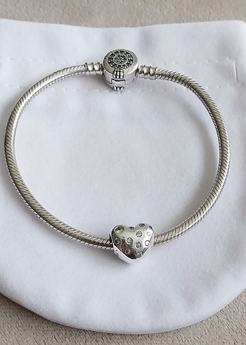 Beden IŞILTILI KALP CHARM