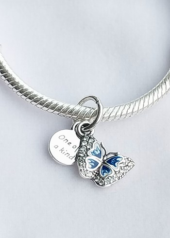 MAVİ KELEBEK SALLANTILI CHARM