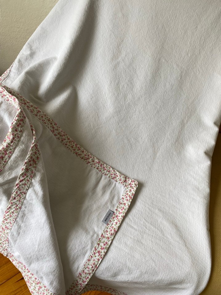 Tek kişilik pike üç defa kullandım %100 pamuk - Görsel 3