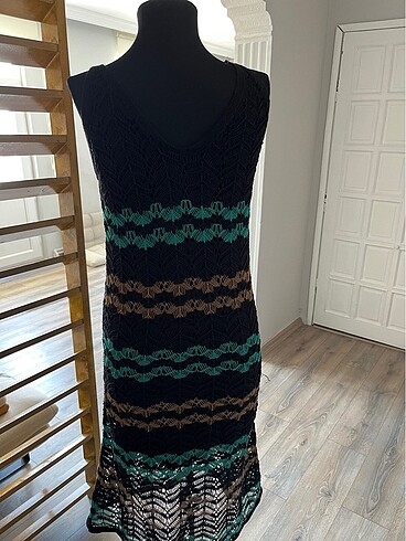 m Beden çeşitli Renk Zara model dantelli elbise astarlı