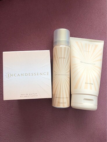 Avon Incandessence Parfüm Seti