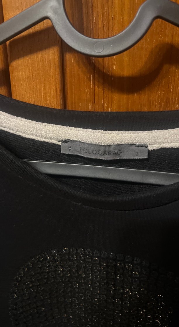 Polo Garage Siyah Kadın Sweatshirt - Görsel 2