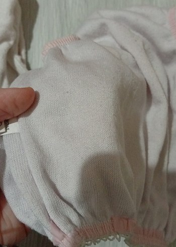 Kızlar için Pembe Nakışlı Sıcak Ev Terliği - Görsel 10