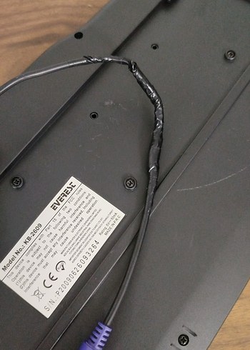 Kablolu Siyah Standart Klavye - Görsel 6