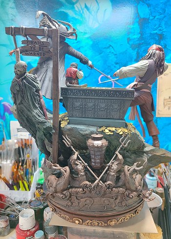 Karayip Korsanları Diorama - Görsel 2