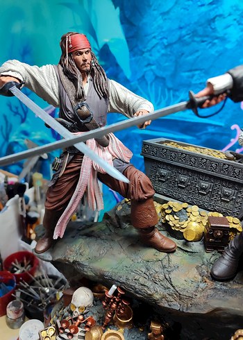 Karayip Korsanları Diorama - Görsel 5