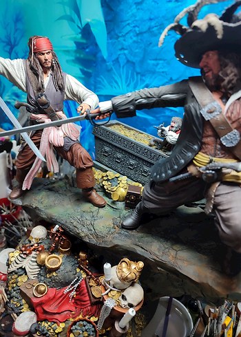 Karayip Korsanları Diorama - Görsel 13