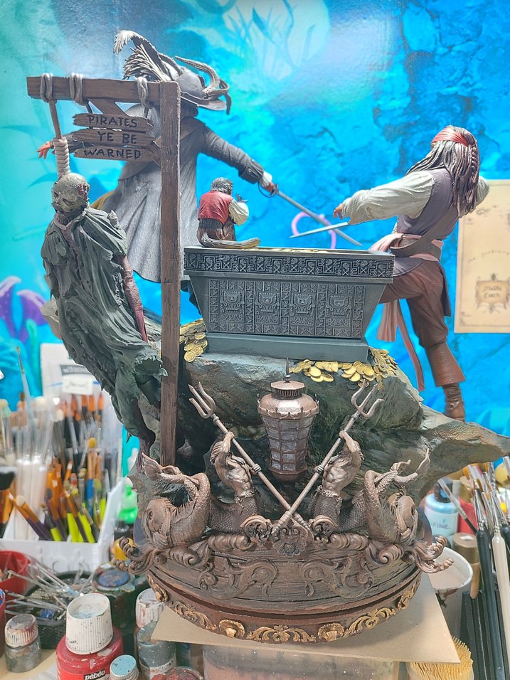 Karayip Korsanları Diorama - Görsel 2