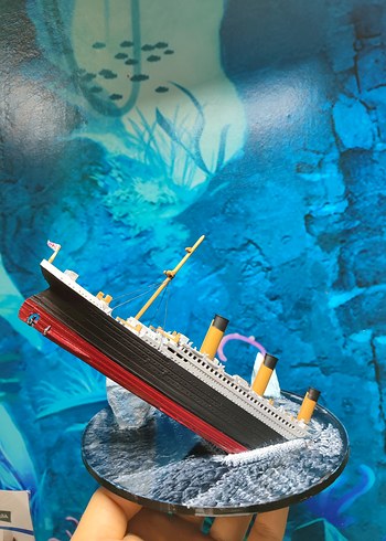 Titanic Batış dioraması - Görsel 6