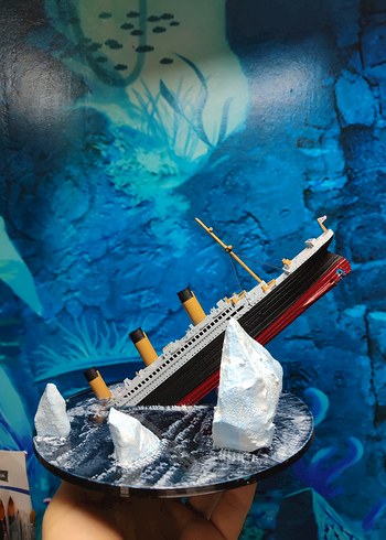 Titanic Batış dioraması - Görsel 10