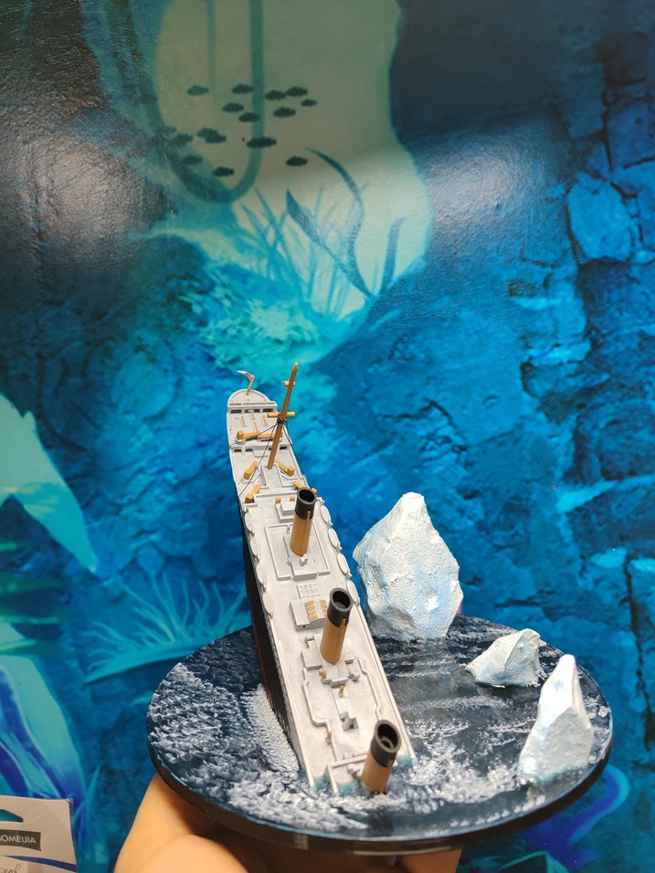 Titanic Batış dioraması - Görsel 4