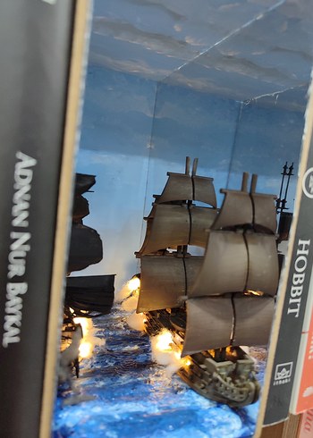 Booknook Kara İnci Savaş dioraması - Görsel 8