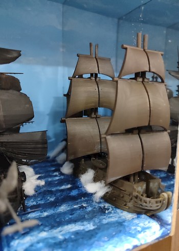 Booknook Kara İnci Savaş dioraması - Görsel 11