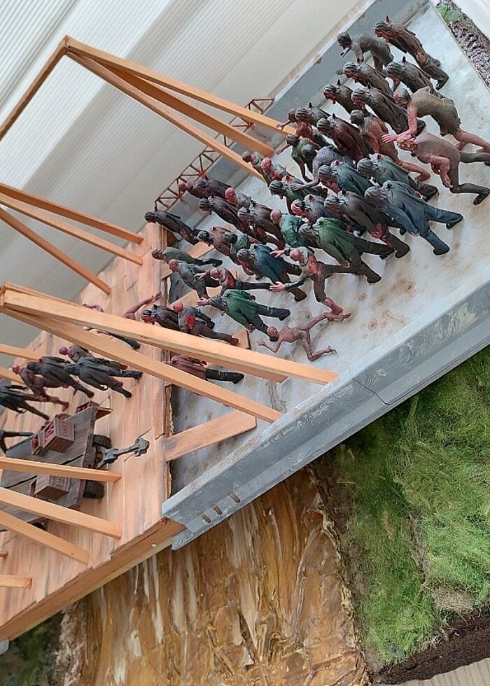 Walking Dead Rick Köprü sahnesi - Görsel 4