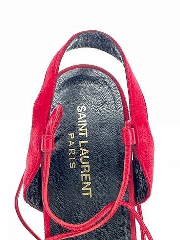 40 Beden kırmızı Renk Yves Saint Laurent Sandalet %70 İndirimli.
