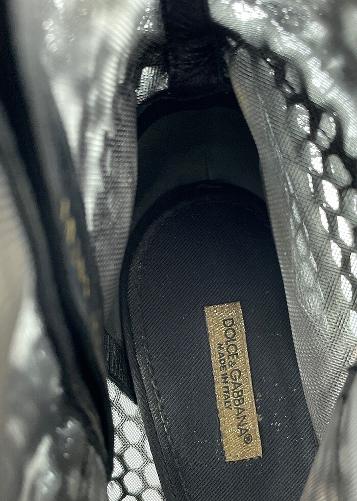 Dolce & Gabbana Platform %70 İndirimli. - Görsel 4