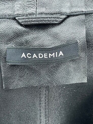34 Beden siyah Renk Academia Deri Ceket p İndirimli.