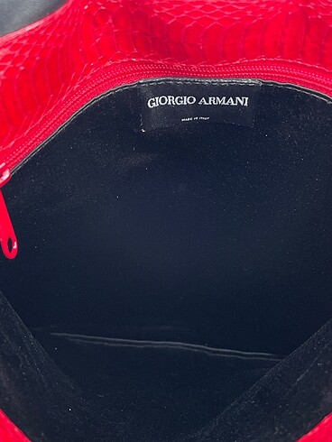 xs Beden Giorgio Armani Kol Çantası %70 İndirimli.