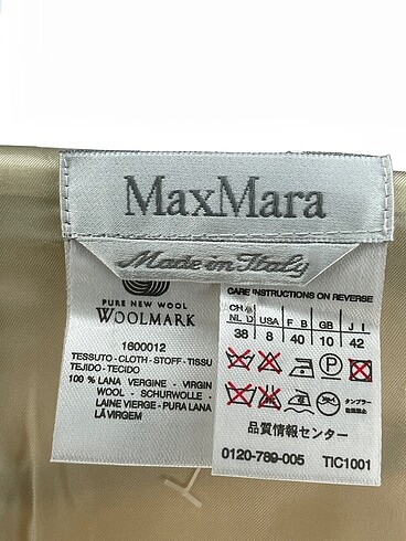 38 Beden çeşitli Renk Max Mara Midi Etek %70 İndirimli.
