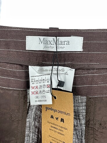 40 Beden kahverengi Renk Max Mara Düz Kesim %70 İndirimli.