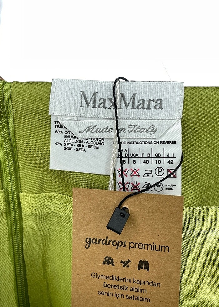 Max Mara Mini Etek %70 İndirimli. - Görsel 4