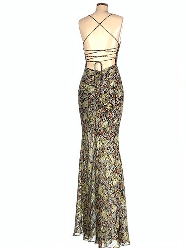 Vintage Love Uzun Elbise %70 İndirimli. - Görsel 3