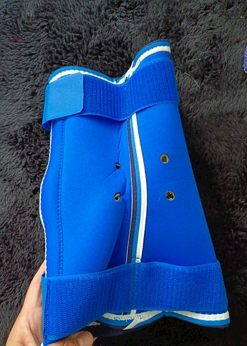 Menteseli Mavi Dizlik - Ayarlanabilir Velcro - Görsel 6