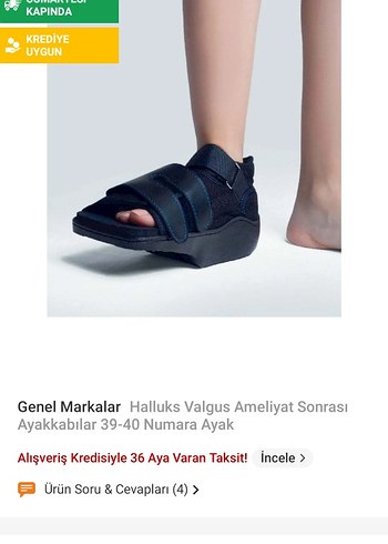 Halluks Valgus Ayakkabısı - Görsel 3