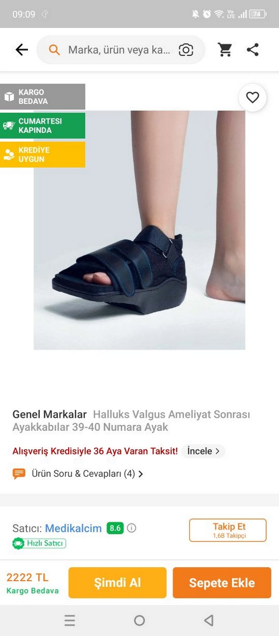 Halluks Valgus Ayakkabısı - Görsel 3