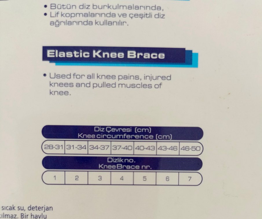 Variteks Bej Elastik Dizlik - Görsel 3