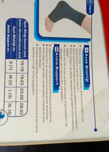 l Beden Softsport Aloe Vera Entegreli Ayak Bilekliği