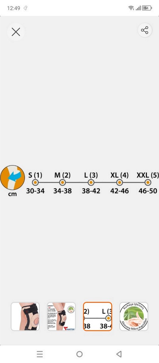 Varitek Balenli Dizlik - Görsel 2