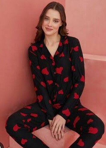 Süet pijama takımı 