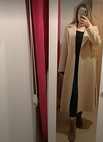 xs Beden ten rengi Renk kışlık trençkot