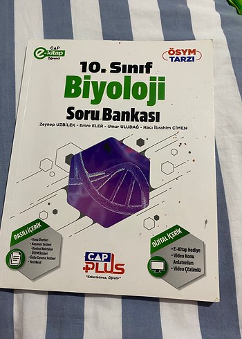 10. Sınıf Biyoloji Soru Bankası ÇAP - Görsel 4