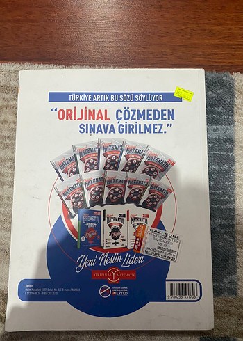 Orijinal Geometri TYT/AYT Denemeleri Kitabı - Görsel 3